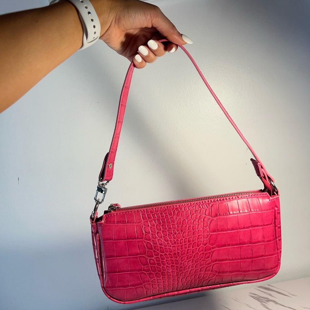 Francescas Pink Printed Purse